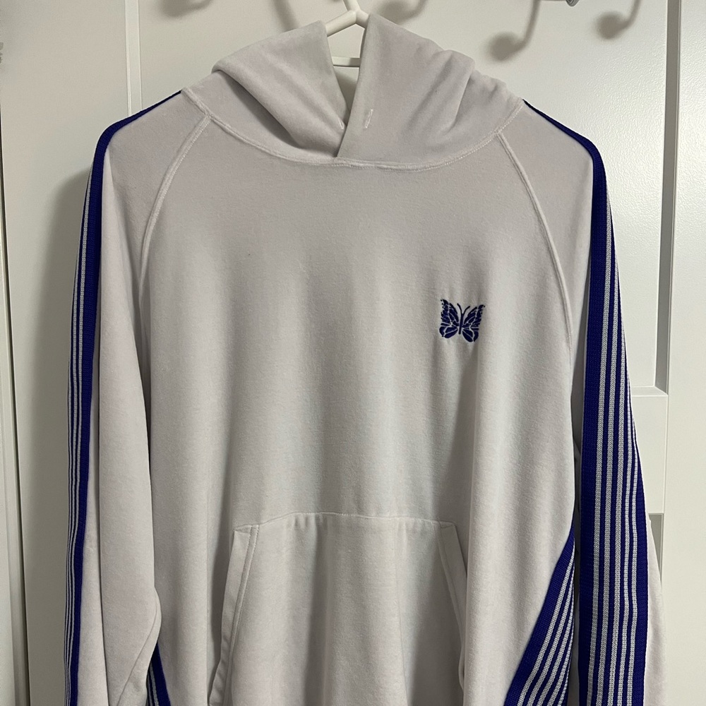NEEDLES VELOUR TRACK HOODIE